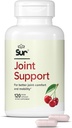 Sur Joint Support FruiteX-B Tart Cherry Capsules - Vegan Fast-Acting Relief for Better Joint Comfort and Mobility - Whole Tart Cherry and Calcium Fructoborate, Muscle Recovery (120 Capsules)