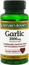 Nature's Bounty Garlic, 2000mg, 120 Coated Tablets (Pack of 2), 2 Bottles Each of 120 Tablets