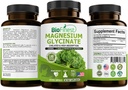 BiofinestはマグネシウムのGlycinate 200mgの補足-健康な中心の腸の動きの免疫エネルギーMetabolismの気分睡眠-米国で作られて(120のカプセル)