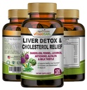 VITAMISAN のレバーの清潔な Detox はミルクのThistle-Fennel-Alfalfa-Vitamin B-Artichoke-Dandelion の根サポート人及び女性 120 帽子の Detox のクレンジング及びブーストの免疫と補います