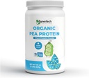 Vegan Vanilla Flavored Plant-Based Pea Protein (2lbs) | Non-GMO, Certified Organic
