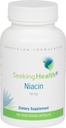 Seeking Health Niacin - Supplement with Bioavailable Niacin - Supports Energy Production & Skin Health - Skin Supplement Formula - 50 mg, 100 Capsules