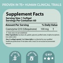 Pharma Nord Bio-Quinone Gold Coenzyme Q10 100mg | 独自のCoQ10 | 高吸収性 | エネルギー・心臓の健康・豊饒支援の必須抗酸化剤 | 150 Softgels