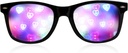 Ultimate Diffraction Glasses - 3D Rainbow Heart Effect - Great Edm, Concert, and Rave Accessory