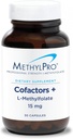 MethylPro L-Methylfolate 15 mg + Cofactors - L Methyl Folate Supplement for Women & Men, Methylated Vitamin B9 (5-MTHF) with B6 and B12 for Brain Health, Focus, and Calm - 30 Capsules (Pack of 1)