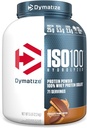 Dymatize ISO100 Whey Protein Powder Isolate, Chocolate Peanut Butter, 25g of Protein, 5 Pound, 5.5g BCAAs, Less Than 120 Cal., Gluten Free, 1g Fat, 1g Sugar, 2g Carb (71 Servings)