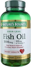 Nature's Bounty Fish Oil 1000 mg Omega-3、220 Odorless Softgels(パッケージ3)