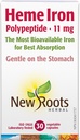 NEW ROOTS HERBAL Heme Iron 30 Capsules