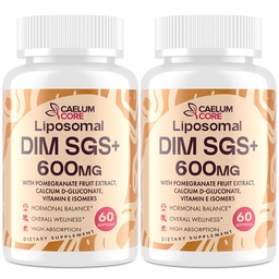 Liposomal DIM SGSの補足-女性及び人のエストロゲンの補足のためのホルモンの補足はSulforaphane Glucosinolate、ビタミンE、Pomegranateのフルーツ-サポートDetoxおよびAntioxidant (2のパック)を含んでいます