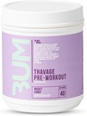 RAW Pre Workout Powder, Thavage (Rocket Candy) - Chris Bumstead Sports Nutrition Supplement for Men & Women - CbumPreworkout for Working Out, Hydration, Mental Focus & Energy - 40 Servings