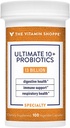 The Vitamin Shoppe Ultimate 10+ Probiotics, 13 Billion CFUs for Digestive Health, Immune Support and Respiratory Health (100 Vegetable Capsule)
