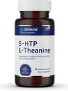 5-HTP、5-HTP、L-テアニン、ビタミンB6、ビタミンB12、マグネシウム - ドクターフォーミュレート - マグネシウムステアフリー - 60カプセル。