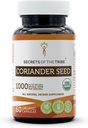 Secrets of the Tribe Coriander Seed USDA Organic 60 Capsules | Made with Vegetarian Capsules and Certified Organic Coriander Dried Seed (60 Capsules)