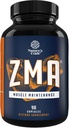 Post Workout Recovery ZMA Supplement - ZMA Supplements for Men and Womens Muscle Recovery with Zinc Magnesium Vitamin B6 5HTP and BioPerine for Enhanced Absorption - Muscle Growth Mineral Complex
