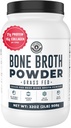 Bone Broth Protein Powder - 天然コラーゲン、グルコサミン、ゼラチンを配合した純粋なグラスフェッドビーフボーンスープ - Paleo & Keto-Friendly、非GMO、Gut Health & Joint Support 32oz
