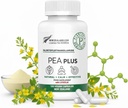New Zealand - Palmitoylethanolamide 600mg + Luteolin - Micronized Pea Supplements - 120 Vegan Capsules