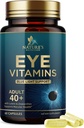 Eye Vitamins Supplement - Advanced Eye Care Vitamin with Lutein, Zinc, Vitamins C, E, Zeaxanthin & Minerals - Vision Multivitamin for Macular Health & Dry Eyes, Vegan, Bottled in USA - 60 Capsules