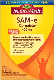 性質はSAM-eの完全な400のmg - 60の腸の上塗を施してあるタブレットをなしました