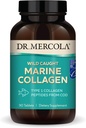 Mercola Wild Caught Marine Collagen博士、30人(90錠)、Type I Collagen Peptides、Dietary Supplement、若々しい外観、非GMO、MSC認定