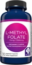MD Life L-Methylfolate 7.5 mg Supplement - Professional-Grade Active L Methylfolate Supplement - 30 Capsules - L-Methylfolate 7.5mg - Maximum Potency MTHFR W/ Essential Amino Acids