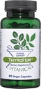Vitanica ThyroFem, Thyroid Gland Support, Vegan, 60 Capsules