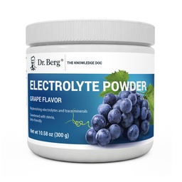 Dr. Berg のゼロ砂糖の加水 Keto の電解質の粉 - 高められた w/1000 の mg のカリウム及び実質のピンクのヒマラヤの塩(NOT のテーブルの塩) - ブドウの味の加水飲み物の混合物 - 50 のサービング