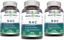 アメイジングフォーミュラ NAC 600 Mg | N-アセチル Cysteine サプリメント | カプセル | ノンGMO | グルテンフリー | アメリカ製 (3パック, 250 カウント)