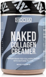 Naked Collagen Mocha Coffee Creamer - コーヒー用コラーゲンクリーム - 乳製品フリー、グルテンフリー、GMOフリー - 髪、肌、爪をサポート - 40 サービング