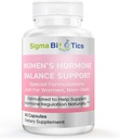 Women’s Hormone Balance Support - Herbal Supplement for Menopause, Hormonal & Reproductive Health - Non-GMO Supplements with Soy Isoflavones, Black Cohosh, Dong Quai - 60 Capsules