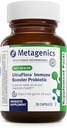 Metagenics UltraFlora Immune Booster Probiotic - Shelf-Stable Probiotic for Daily Immune Support* - Supports Healthy Nasal, Sinus & Respiratory Function* - 30 Count