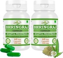 Bhringraj (Eclipta Prostrata) Capsules for Men and Women | Premium Ayurvedic Herbal Supplement | 500 mg. per Serving | 60 Veggie Capsules | Made with Natural Bhringraj Plant | Pack of 2 x 60 Capsules