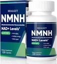 NMNH Alternative NAD+ Support: 600mg NMNH Supplement, 120 NMNHH Capsules
