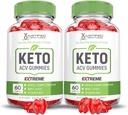 (2パック) スリムライフ エボリューション Keto ACV Gummies エクストリーム 2000MG スリムライフ エボリューション Keto Gummies スリムライフ Keto Gummy Apple Cider Vinegar フォーミュレート Pomegranate Beet Juice Powder B12 120 Gummies