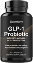 60 PCS GLP-1 Probiotic - AFU Multi-Strain Probiotic + Prebiotic, Naturally Support GLP-1 Production, Delayed Release, Third-Party Tested, for Men & Women 60 Servings (Pack of 1) V7