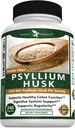Potent Garden Psyllium Husk Capsules All Natural & Powerful Soluble Dietary Fiber Supplement Helps Support Regularity & Digestion, 240 Caps