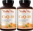 Coenzyme Q10 400mg CoQ10の補足-健康な中心の酸化防止およびエネルギー サポートのための毎日のCoq 10 400mgの粉のカプセル-非GMOの速い吸収のUbiquinone Q10 Coenzyme (200のサービング)