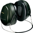 3M - H7BのPeltorのOptime 101の後ろ頭部のEarmuffの聴覚保護、耳の保護装置、NRR 26 dBの緑