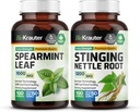 BIO KRAUTER Spearmint 100 カプセル&ストリング イラクサ 100 カプセル