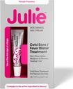 Julie Cold Sore Treatment | 10% Docosanol Antiviral Cream for Fast Relief of Fever Blisters | Over-The-Counter Lip Treatment | Heals & Protects | 0.07 oz Tube