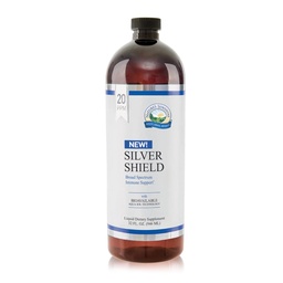 ネイチャーズ サンシャイン シルバー シールド リキッド 32 Fl Oz | アクア ソル テクノロジーによるコロイド シルバー リキッド 免疫サポートと保護を提供