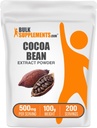 BulkSupplements.com Cocoa豆エキスパウダー - Cocoaサプリメント - 甘味、ビーガン&グルテンフリー、給食当たり500mg、100g(3.5オンス)(パッケージ1)