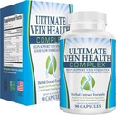8-in-1 静脈および足の健康の循環の補足 | 血循環のブスターの方式 | 究極の静脈及び足の循環システム サポート補足 | 健康な及び強い静脈のための栄養素 | 90 カプセル