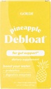 GOLDE Pineapple Debloat - Probiotic Supplement for Natural Bloat Relief and Lasting Digestive Balance - Vegan, Keto, Low-Sugar - 8 Servings