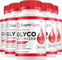 (5パック) SugarSync Glycogen – 砂糖同期カプセルクリーナー, 砂糖同期ピル, 全体的なウェルネスのための高度なフォーミュラ, SugarSyncレビュー, 300カプセル