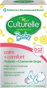 Culturelle 赤ちゃんカルム + コンフォートプロバイオティクス + カモミールドロップ | 助けは、時事象消化器の設定を削減, 0.29 fl. oz. ドロップス