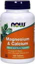 NOW Foods - Magnesium & Calcium 2:1 Ratio 100 tabs