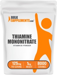 バルクサプリメント.com Thiamine Mononitrateの粉-ビタミンB1の粉、Thiamine B1の補足-B1のビタミン、グルテンフリー、サービングごとの125mg、5kg (11のlbs)のパック 5)