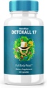 DetoxAll 17 - DetoxAll 17 フルボディリセット, DetoxAll17 全体的な健康とウェルネスのための栄養補助食品, ブーストエネルギーへの最大強度オールナチュラルピル, Detoxオール 17 レビュー (60 カプセル)