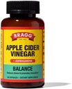 Braggの毎日のバランスのAppleのサイダーのVinegarおよびSensilのAshwagandhaのカプセル-酢酸750mg - エネルギー及び重量管理サポート- (90の丸薬)