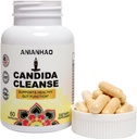 Candida Cleanse with Natural Herbs and Probiotics, Oregano Leaf, Wormwood, Caprylic Acid, Black Walnut